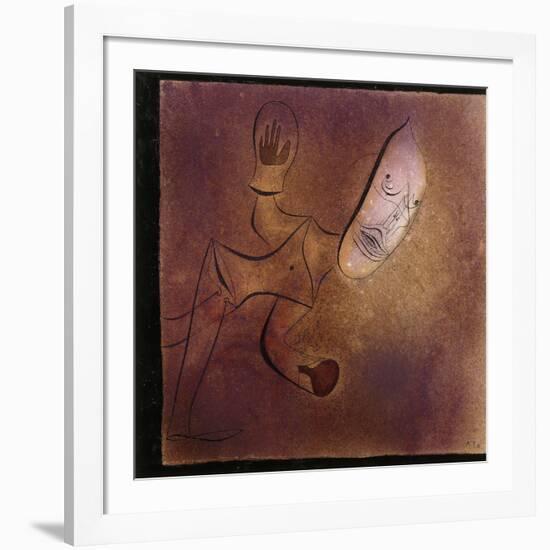 Brutal Pierrot-Paul Klee-Framed Giclee Print