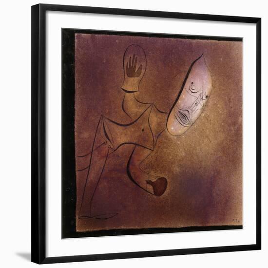 Brutal Pierrot-Paul Klee-Framed Giclee Print