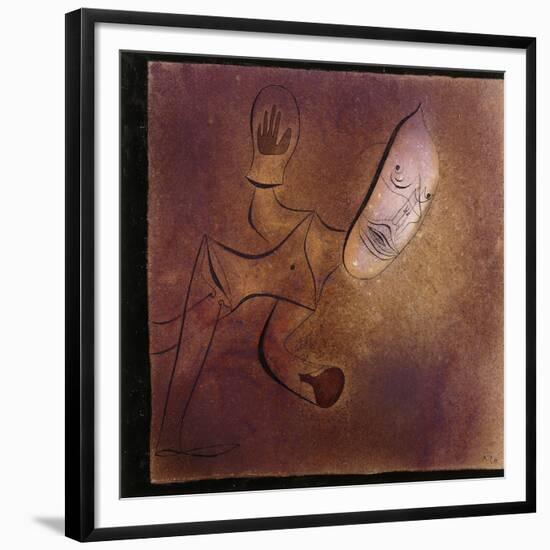 Brutal Pierrot-Paul Klee-Framed Giclee Print