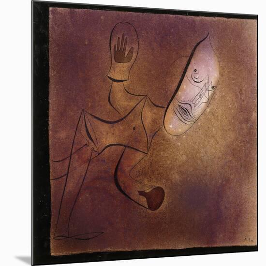 Brutal Pierrot-Paul Klee-Mounted Giclee Print