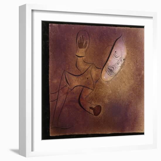 Brutal Pierrot-Paul Klee-Framed Giclee Print