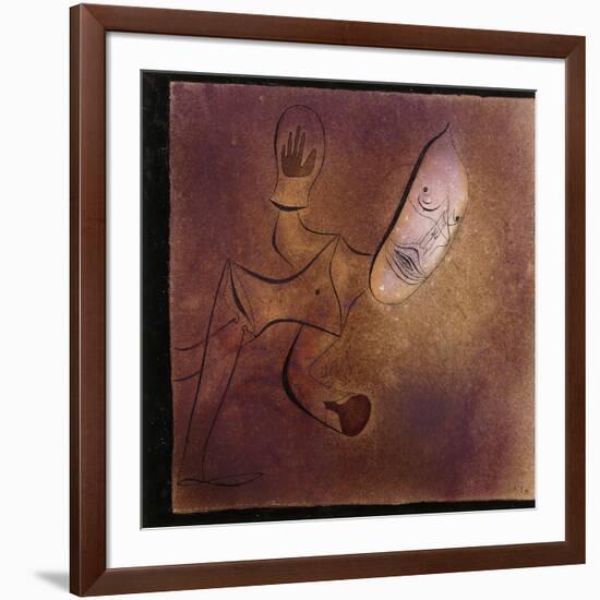 Brutal Pierrot-Paul Klee-Framed Giclee Print