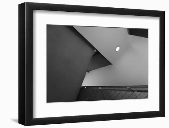 Brutalist Stairwell  2020  (photograph)-Ant Smith-Framed Photographic Print