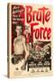 Brute Force, Burt Lancaster, Yvonne De Carlo, 1947-null-Stretched Canvas