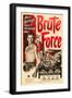 Brute Force, Burt Lancaster, Yvonne De Carlo, 1947-null-Framed Premium Giclee Print