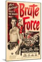 Brute Force, Burt Lancaster, Yvonne De Carlo, 1947-null-Mounted Art Print