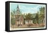 Bruton Parish Church, Williamsburg, Virginia-null-Framed Stretched Canvas