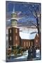 Bruton Parish - Williamsburg, Virginia-Lantern Press-Mounted Art Print