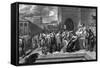 Brutus Condemns Sons-G Guillon Lethiere-Framed Stretched Canvas