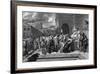 Brutus Condemns Sons-G Guillon Lethiere-Framed Photographic Print