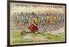 Brutus Throwing Himself Upon His Own Sword after the Battle of Philippi-null-Framed Giclee Print