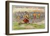 Brutus Throwing Himself Upon His Own Sword after the Battle of Philippi-null-Framed Giclee Print