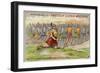 Brutus Throwing Himself Upon His Own Sword after the Battle of Philippi-null-Framed Giclee Print