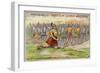 Brutus Throwing Himself Upon His Own Sword after the Battle of Philippi-null-Framed Giclee Print