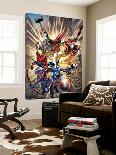 Avengers No.12.1 Cover: Captain America, Hawkeye, Wolverine, Spider-Man, Iron Man, and Others-Bryan Hitch-Framed Poster