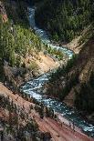 The Yellowstone River Carves Through The Grand Canyon Of The Yellowstone, Yellowstone National Park-Bryan Jolley-Laminated Photographic Print