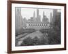 Bryant Park Looking toward Public Library-Philip Gendreau-Framed Photographic Print