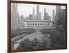 Bryant Park Looking toward Public Library-Philip Gendreau-Framed Photographic Print