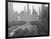 Bryant Park Looking toward Public Library-Philip Gendreau-Framed Photographic Print