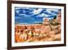 Bryce Amphitheater - Utah - Bryce Canyon National Park - United States-Philippe Hugonnard-Framed Photographic Print