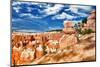 Bryce Amphitheater - Utah - Bryce Canyon National Park - United States-Philippe Hugonnard-Mounted Photographic Print