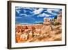 Bryce Amphitheater - Utah - Bryce Canyon National Park - United States-Philippe Hugonnard-Framed Photographic Print