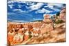 Bryce Amphitheater - Utah - Bryce Canyon National Park - United States-Philippe Hugonnard-Mounted Photographic Print