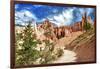 Bryce Amphitheater - Utah - Bryce Canyon National Park - United States-Philippe Hugonnard-Framed Photographic Print