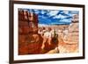 Bryce Amphitheater - Utah - Bryce Canyon National Park - United States-Philippe Hugonnard-Framed Photographic Print