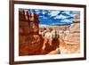 Bryce Amphitheater - Utah - Bryce Canyon National Park - United States-Philippe Hugonnard-Framed Photographic Print