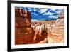 Bryce Amphitheater - Utah - Bryce Canyon National Park - United States-Philippe Hugonnard-Framed Photographic Print