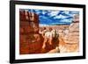 Bryce Amphitheater - Utah - Bryce Canyon National Park - United States-Philippe Hugonnard-Framed Photographic Print