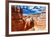 Bryce Amphitheater - Utah - Bryce Canyon National Park - United States-Philippe Hugonnard-Framed Photographic Print