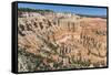 Bryce Canyon Amphitheater from Bryce Point-Michael Nolan-Framed Stretched Canvas