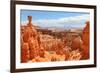 Bryce Canyon National Park Landscape, Utah, United States. Nature Scene Showing Beautiful Hoodoos,-Maridav-Framed Photographic Print