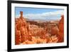 Bryce Canyon National Park Landscape, Utah, United States. Nature Scene Showing Beautiful Hoodoos,-Maridav-Framed Photographic Print