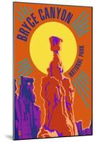 Bryce Canyon National Park - Psychedelic-Lantern Press-Mounted Art Print