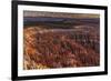 Bryce Canyon National Park, Utah - Canyon Sunset-Lantern Press-Framed Art Print