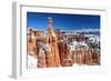 Bryce Canyon National Park, Utah - Thors Hammer Winter-Lantern Press-Framed Art Print