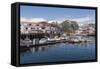 Brygge, Honningsvag, Finnmark, Norway, Scandinavia, Europe-Rolf Richardson-Framed Stretched Canvas