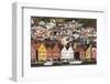 Bryggen old town waterfront, Bergen, Euruope-Tony Waltham-Framed Photographic Print