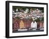 Bryggen, UNESCO World Heritage Site, Bergen, Hordaland, Norway, Scandinavia, Europe-Marco Cristofori-Framed Photographic Print