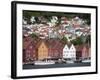 Bryggen, UNESCO World Heritage Site, Bergen, Hordaland, Norway, Scandinavia, Europe-Marco Cristofori-Framed Photographic Print