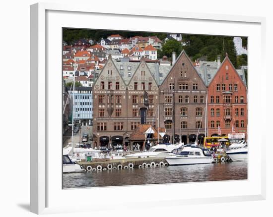 Bryggen, UNESCO World Heritage Site, Bergen, Norway, Scandinavia, Europe-Marco Cristofori-Framed Photographic Print