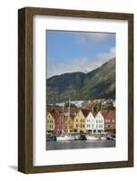 Bryggen, Vagen Harbour, UNESCO World Heritage Site, Bergen, Hordaland, Norway, Scandinavia, Europe-Gary Cook-Framed Photographic Print