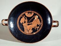 Attic Red-Figure Cup Depicting Scenes from the Trojan War, circa 490 BC-Brygos Painter-Mounted Giclee Print