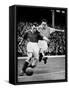 Bryn Jones Tackling Gillick, Arsenal Vs. Everton, 1938-null-Framed Stretched Canvas