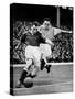 Bryn Jones Tackling Gillick, Arsenal Vs. Everton, 1938-null-Stretched Canvas