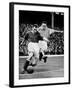 Bryn Jones Tackling Gillick, Arsenal Vs. Everton, 1938-null-Framed Photographic Print