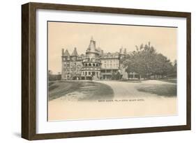 Bryn Mawr Hotel, Bryn Mawr, Pennsylvania-null-Framed Art Print